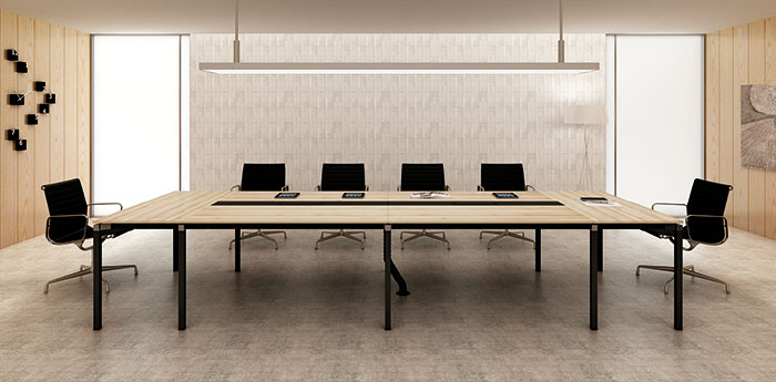 邁亞瑪莎會(huì)議桌木紋色