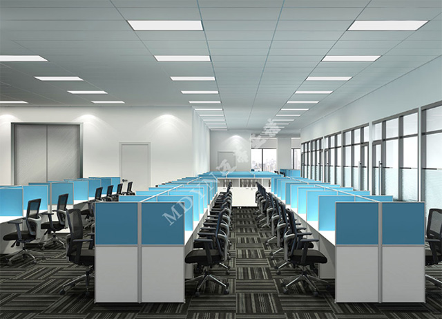 不同區(qū)域的辦公家具擺放設(shè)計